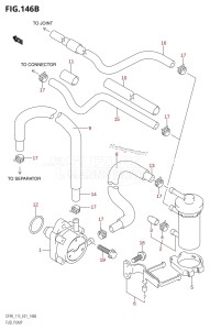 DF100 From 10002F-010001 (E01)  2010 drawing FUEL PUMP (DF90T:(K6,K7,K8),DF100T,DF115T:(K6,K7,K8,K9,K10,011),DF115Z)