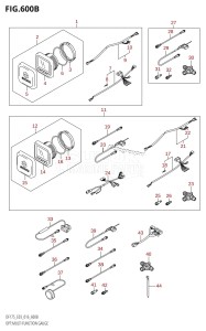 DF175T From 17502F-610001 (E03)  2016 drawing OPT:MULTI FUNCTION GAUGE (DF150Z:E03)