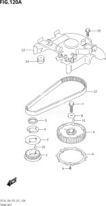 03003F-510001 (2005) 30hp P03-U.S.A (DF30AT  DF30ATH  DT30K10  DT30RK10) DF30A drawing TIMING BELT