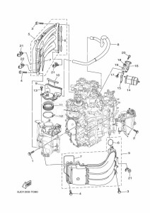 FL250DET drawing INTAKE-1