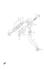 DF 9.9B drawing Fuel Injector