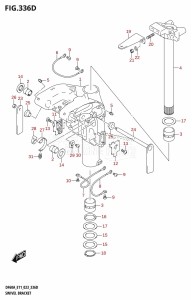 DF50A From 05004F-240001 (E03)  2022 drawing SWIVEL BRACKET (DF60A)