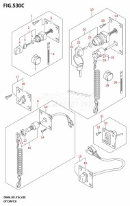 DF60A From 06003F-610001 (E01 E40)  2016 drawing OPT:SWITCH (DF50A:E01)