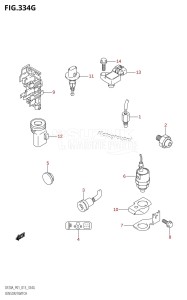 DF15A From 01504F-310001 (P01)  2013 drawing SENSOR /​ SWITCH (DF20AR:P01)