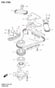 DF250A From 25003P-340001 (E11 E40)  2023 drawing TIMING CHAIN