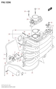 DF175ZG From 17502Z-510001 (E01 E40)  2015 drawing INTAKE MANIFOLD /​ THROTTLE BODY (DF150ZG:E01)