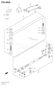 DF70 From 07001F-780001 (E03)  2007 drawing DRAG LINK