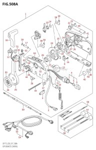 DF150Z From 15002Z-710001 (E03)  2017 drawing OPT:REMOTE CONTROL