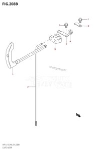 DT9.9 From 00996-310001 (P40)  2013 drawing CLUTCH LEVER (DT9.9K:P40)