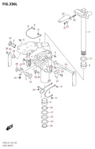 DF40A From 04004F-040001 (E34-Italy)  2020 drawing SWIVEL BRACKET (DF40ASVT:E34)