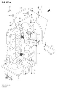 17501Z-980001 (2009) 175hp E03-USA (DF175ZK9) DF175Z drawing THERMOSTAT