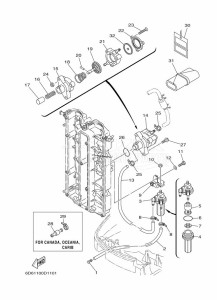 F75BETX drawing FUEL-SUPPLY-1