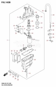 DF60A From 06003F-910001 (E01 E40)  2019 drawing FUEL VAPOR SEPARATOR (E40)