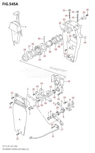 DF175TG From 17502F-610001 (E01 E40)  2016 drawing OPT:REMOTE CONTROL ASSY SINGLE (2) (DF150T:E01)