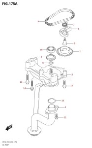 DF225Z From 22503Z-910001 (E03)  2019 drawing OIL PUMP