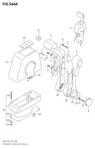 DF250 From 25003F-910001 (E03)  2019 drawing OPT:REMOTE CONTROL ASSY SINGLE (1)