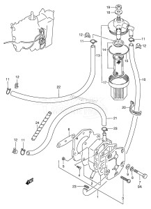 DT55 From 05501-461001 ()  1994 drawing FUEL PUMP