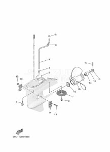 F25GMH drawing PROPELLER-HOUSING-AND-TRANSMISSION-2