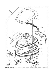 130BETOL drawing FAIRING-UPPER