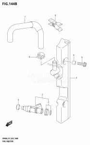 DF60A From 06002F-040001 (E01 E40 E03)  2020 drawing FUEL INJECTOR (E40)