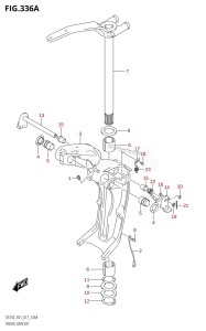 DF250Z From 25003Z-710001 (E03 E40)  2017 drawing SWIVEL BRACKET (DF200T:E03:X-TRANSOM)