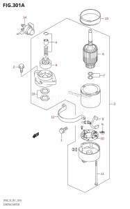 DF50 From 05001F-371001 (E01 E40)  2003 drawing STARTING MOTOR (X,Y)