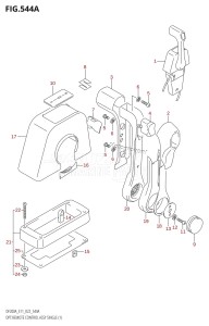 DF150AP From 15003P-040001 (E03 E40)  2020 drawing OPT:REMOTE CONTROL ASSY SINGLE (1)