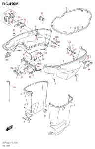 DF175T From 17502F-610001 (E01 E40)  2016 drawing SIDE COVER (DF175TG:E40)