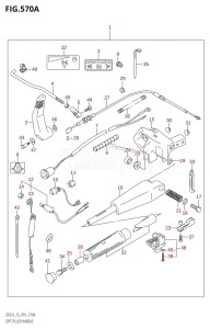 DF9.9 From 00992F-680001 (P01)  2006 drawing OPT:TILLER HANDLE (K4)