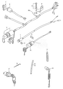 DT140 From 14002-608049 ()  1986 drawing ELECTRICAL (DT115Q:E38)