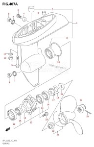 DF6 From 00602F-310001 (P03)  2013 drawing GEAR CASE