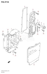 DF140Z From 14001Z-510001 (E03)  2005 drawing RECTIFIER