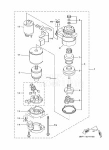 F25DETL drawing STARTING-MOTOR