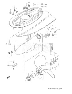 DT30C From 03003-904770 ()  1989 drawing GEAR CASE