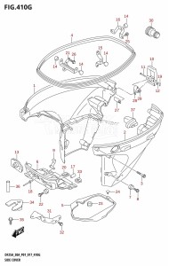 DF30A From 03003F-710001 (P01 P40)  2017 drawing SIDE COVER (DF30AT:P01)