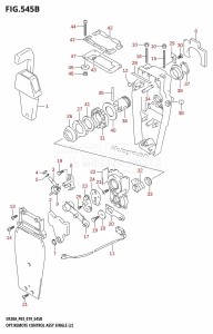 DF15A From 01504F-810001 (P01)  2018 drawing OPT:REMOTE CONTROL ASSY SINGLE (2) (DF20A,DF20AT)