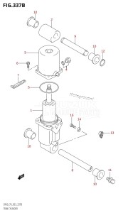 DF70 From 07001F-680001 (E03)  2006 drawing TRIM CYLINDER (K1,K2,K3,K4,K5,K6,K7,K8,K9)