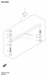 DF60A From 06003F-610001 (E01 E40)  2016 drawing DRAG LINK (DF50A:E01)