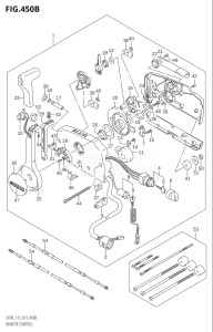 09001F-151001 (2001) 90hp E01-Gen. Export 1 (DF90TK1) DF90 drawing REMOTE CONTROL (K4)