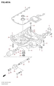 DF140Z From 14001Z-680001 (E03)  2006 drawing ENGINE HOLDER (K2,K3,K4,K5,K6)