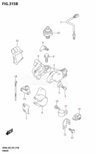 DF40A From 04003F-910001 (E03)  2019 drawing SENSOR (DF60A,DF50AVT,DF60AVT)