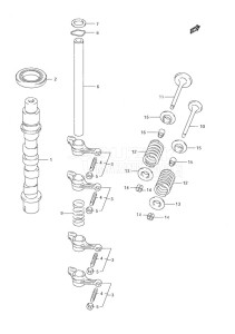 DF 9.9 drawing Camshaft