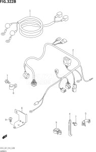 02503F-410001 (2014) 25hp E01-Gen. Export 1 (DF25  DF25A  DF25AT  DF25ATH  DF25Q  DF25R) DF25 drawing HARNESS (DF25R:E01)