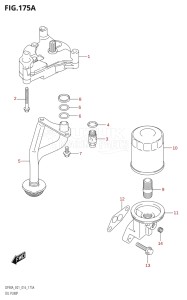 09003F-610001 (2016) 90hp E01 E40-Gen. Export 1 - Costa Rica (DF90A  DF90ATH) DF90A drawing OIL PUMP