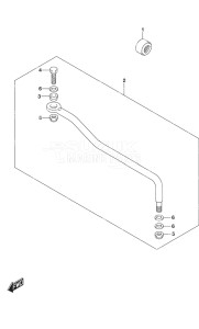 Outboard DF 20A drawing Drag Link