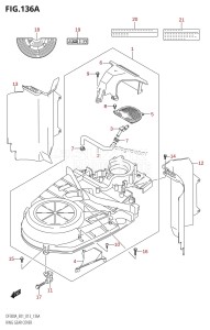 DF250A From 25003P-310001 (E01 E40)  2013 drawing RING GEAR COVER (DF300A:E01)