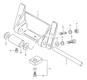 DT60 From 06002-971001 ()  1999 drawing OPT : CYLINDER SUPPORT (DT60WM MODEL:94)