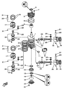 L130BETO drawing CRANKSHAFT--PISTON