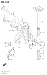 DF70A From 07003F-510001 (E03)  2015 drawing SWIVEL BRACKET (DF70ATH:E40)