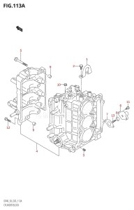 DF50 From 05001F-780001 (E03)  2007 drawing CYLINDER BLOCK